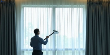 Commercial curtain stain removal service newtown-vic hotels offices restaurants
